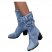 Blue Jeans Boots Women's Mid-rise Boots Rome Slip-on