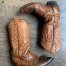 1980s Vintage Texas Imperial Cowboy Boots Mens 7