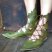 Medieval Ren Faire Retro Shoes Gothic Elf Witch Leaves Shoes
