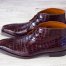 Pure Handmade Leather Chukka Boots for Men's Gifts for