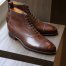 Handmade Genuine Leather Lace-up Ankle Boots for Men's