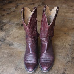 12 D Men's Cowboy Boots / Dan Post Dark Brown Western 12 D Men's Cowboy Boots / Dan Post Dark Brown Western