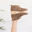 Leopard Booties for Woman Animal Print Boots Eco Leather