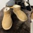 Men & Women Sheepskin Boot Sandy Color Winter Slippers Cozy