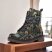 Goblincore Boots Boho Dark Forest Mushrooms Combat Boot