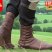 Men's Renaissance Medieval Boots Lace up Viking Pirate