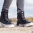Men's Genuine Leather Sneakers Bootsmens Leather