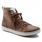 Brand New Birkenstock Natural Leather Birko-felt High-top