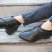Black Criss Cross Leather Boots Handmade Leather Ankle