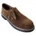 Authentic Bavarian Men's Suede Leather Shoes Dark Brown