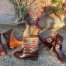 Handmade Leather Boots Women Boots With Vintage Moroccan