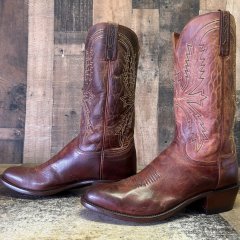 Lucchese 1883 Crayton N7697R Mad Dog Cowboy Boots Mens 11 D