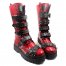 Draculala 2.0 Gothic Boots Handmade High Boots Belted
