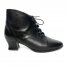 90s Black Leather Ankle Boots by St. Michael M&S. Grannys
