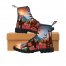 Women's Canvas Boots Horses Horses on Boots Boots