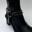 Handmade Leather and Stainless Steel Boot Harnesses Punk