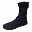 Comfortable Tabi Boots. Vegan Boots With Flat Sole. Black