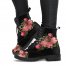 Combat Boots Vintage Roses black Women's Black