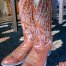 EXCELLENT JUSTIN COWBOY Boots Size 8 1/2 Apache Bay Quality