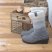 Felted Wedge Heel Boots Tall Winter Boots Two Tone Boots