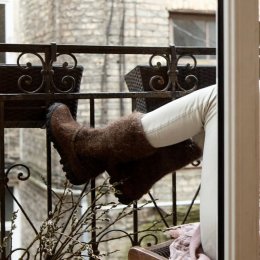 Felted Boots Natural Brown Women Boots Felted Wool Boot Felted Boots Natural Brown Women Boots Felted Wool Boot
