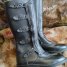 Cowhide Boots for Motorcyclists Italian Police Forces