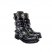 EU 38 / UK 5 Leather and Metal New Rock Boots Demon Devil