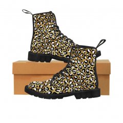 Animalistic Women's Canvas Boots