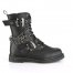 Demonia Bolt 250 Boots Punk Rock Emo Goth Unisex Black Boots