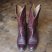 12 D Men's Cowboy Boots / Dan Post Dark Brown Western