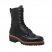 Mens 10 Black Fireman Logger Leather Boots