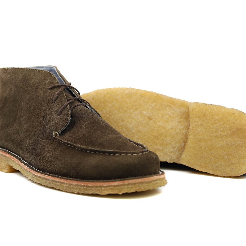 Moc-toe Chukka green Suede