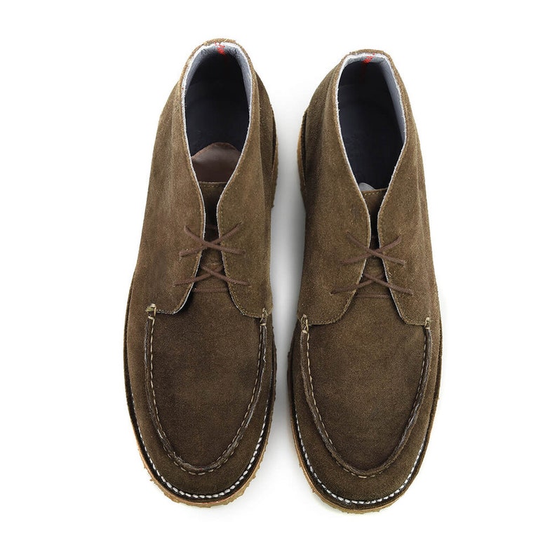 Moc-toe Chukka green Suede
