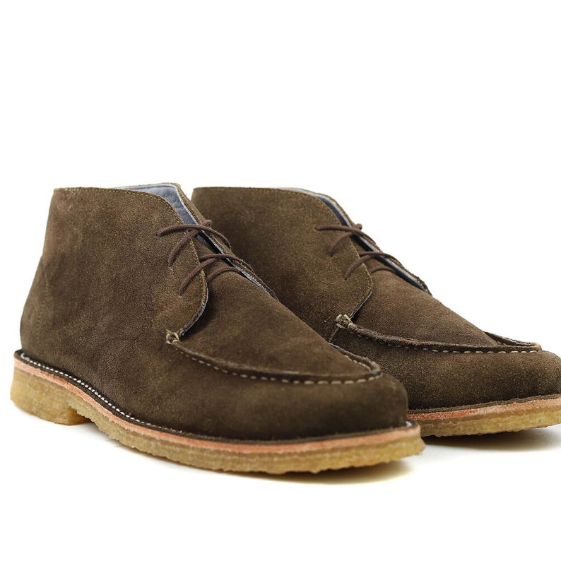 Moc-toe Chukka green Suede