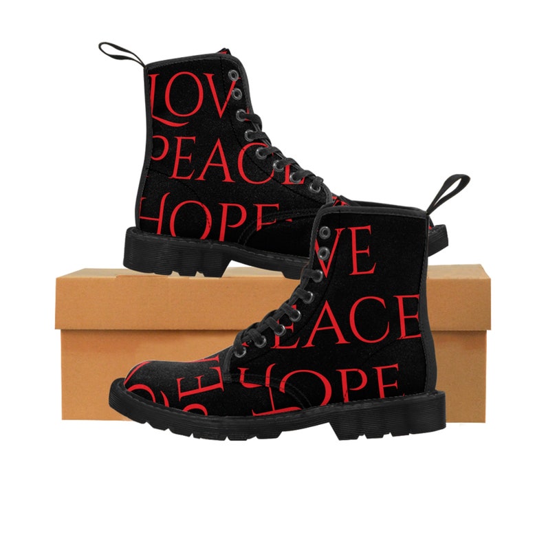 Canvas Boots Hope