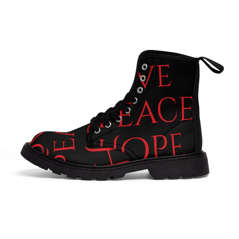 Canvas Boots Hope