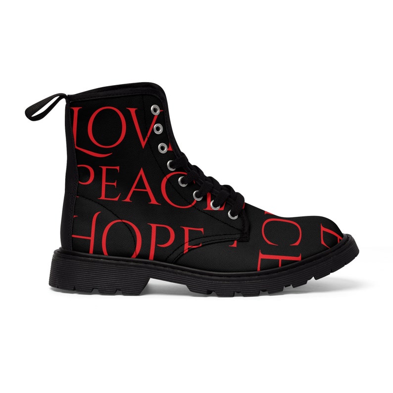 Canvas Boots Hope