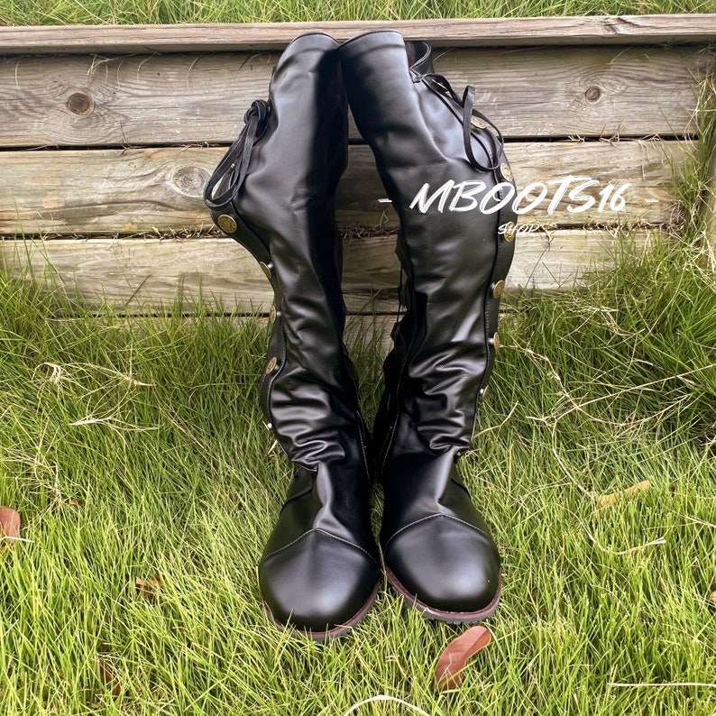 Medieval Viking Boots Renaissance Boots Handicraft Medieval