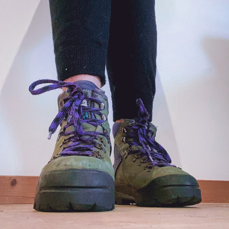 Vintage Hiking Boots Size 39