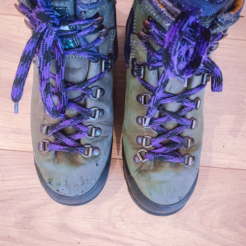 Vintage Hiking Boots Size 39