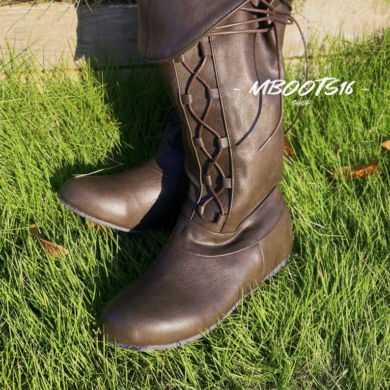 Medieval Boots Renaissance Boots Ren Faire Boots Viking