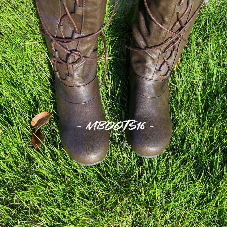 Medieval Boots Renaissance Boots Ren Faire Boots Viking