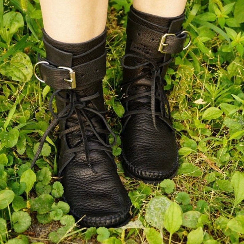 Industrial Moccasins With Secret Pockets