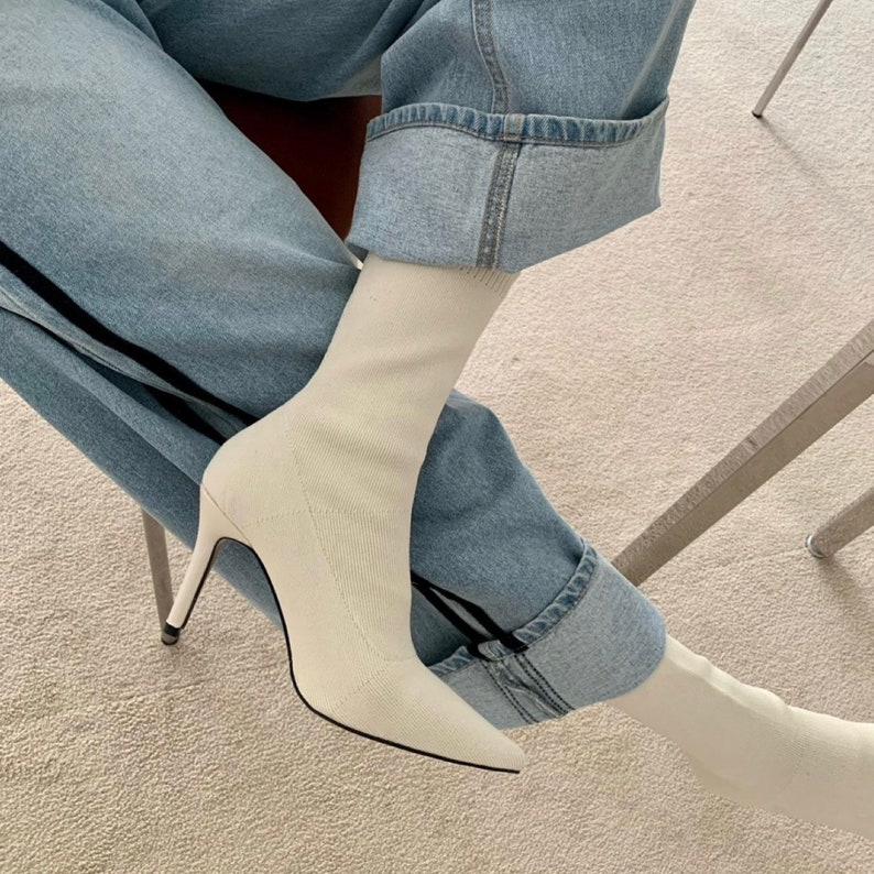 Knit Stiletto Heel