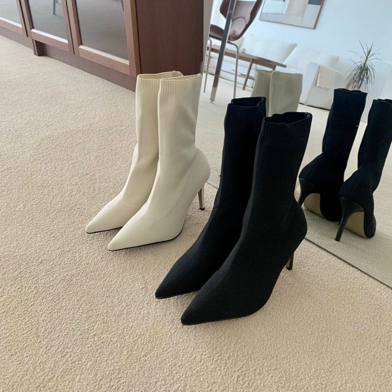 Knit Stiletto Heel