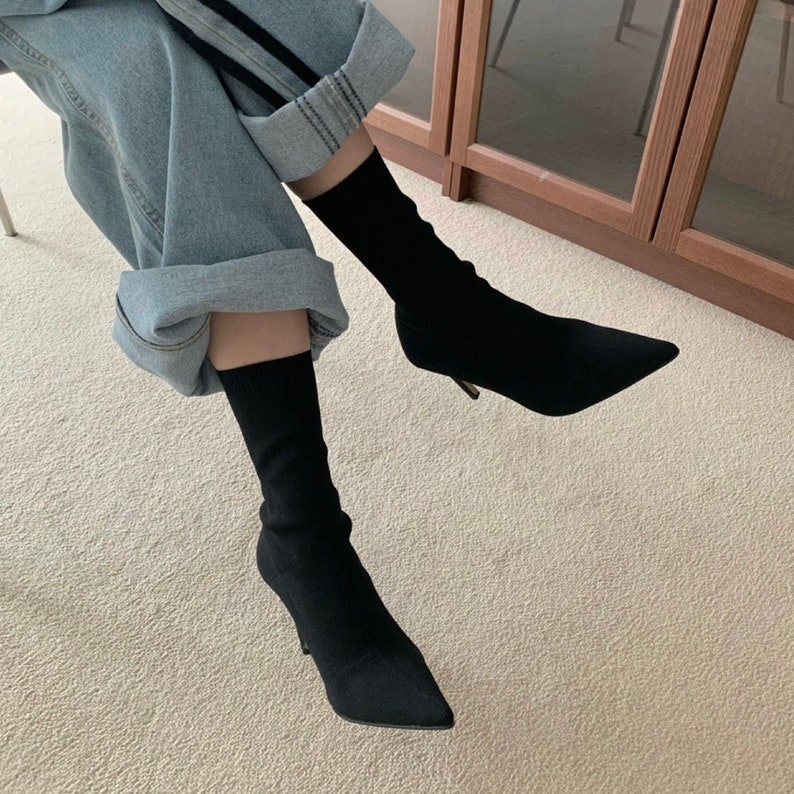 Knit Stiletto Heel