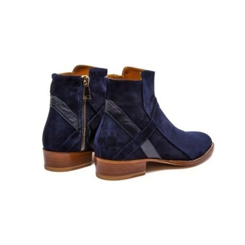 Leather Boots Men Men's Work Boots Ankle Boots