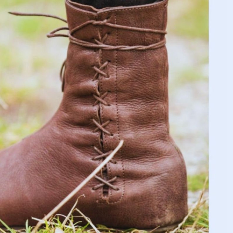 Medieval LARP Pirate Boots: Renaissance Style Gothic Viking