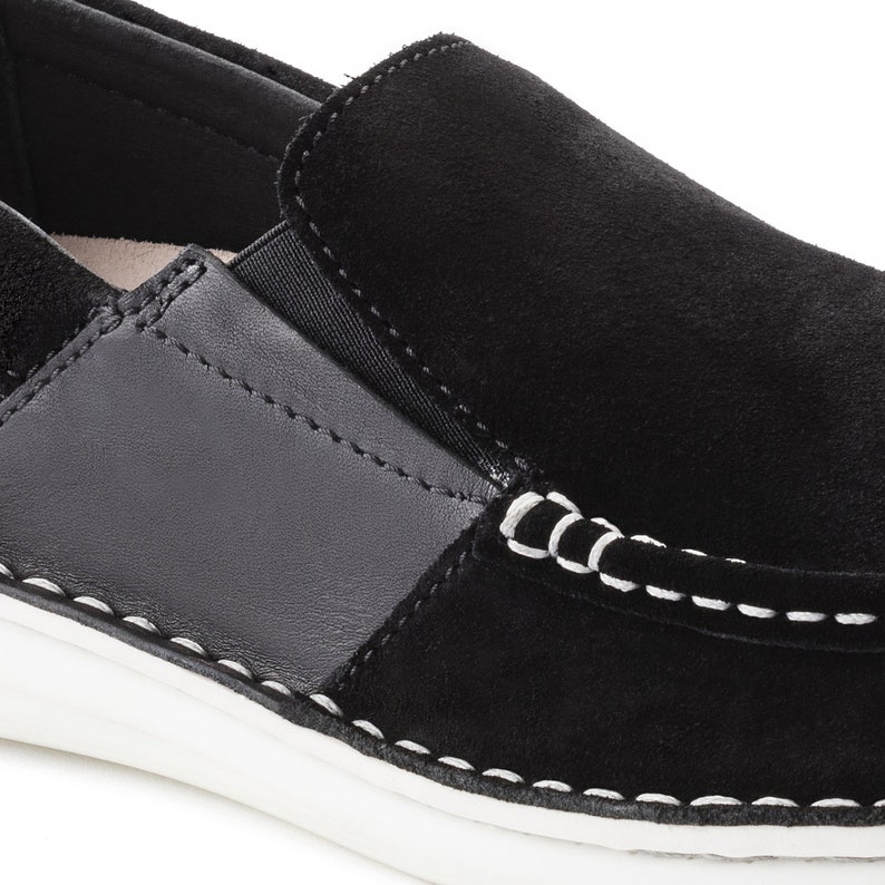 Brand New Birkenstock Men's Duma Suede Leather Shoes Black