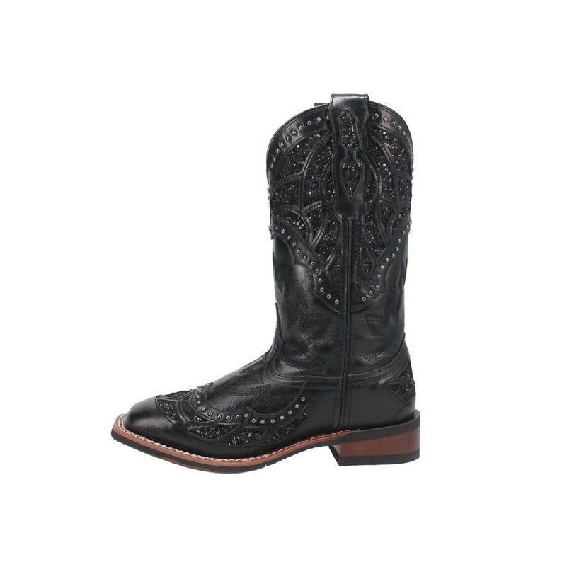 Laredo Womens Eternity Broad Square Toe Western Boots